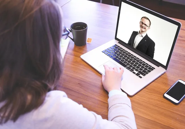 meeting, conference, laptop, interview, call, job, video, recruitment, hiring, online, conversation, candidate, employment, mentor, career, interview, interview, interview, interview, interview, recruitment. Comparing demo requests with consultation bookings